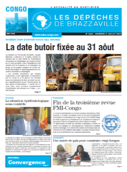 Les Dépêches de Brazzaville : Édition brazzaville du 21 juillet 2023