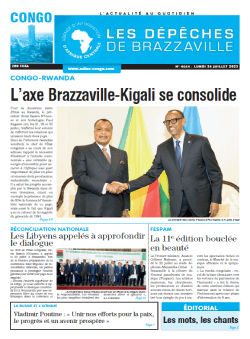 Les Dépêches de Brazzaville : Édition brazzaville du 24 juillet 2023