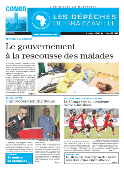 Les Dépêches de Brazzaville : Édition brazzaville du 27 juillet 2023
