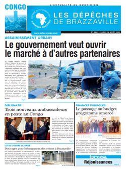 Les Dépêches de Brazzaville : Édition brazzaville du 14 août 2023
