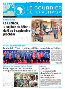 Les Dépêches de Brazzaville : Édition le courrier de kinshasa du 17 août 2023