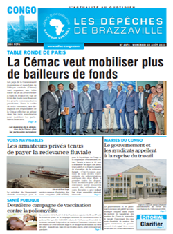 Les Dépêches de Brazzaville : Édition brazzaville du 23 août 2023