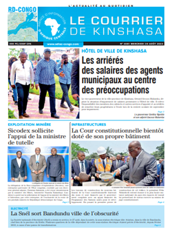 Les Dépêches de Brazzaville : Édition le courrier de kinshasa du 30 août 2023