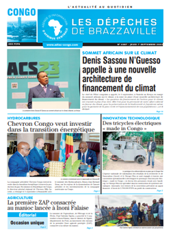 Les Dépêches de Brazzaville : Édition brazzaville du 07 septembre 2023