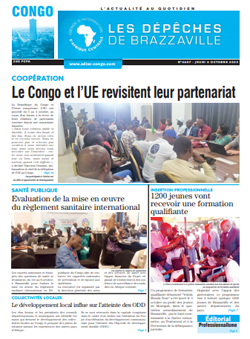Les Dépêches de Brazzaville : Édition brazzaville du 05 octobre 2023