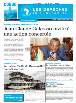 Les Dépêches de Brazzaville : Édition brazzaville du 06 octobre 2023