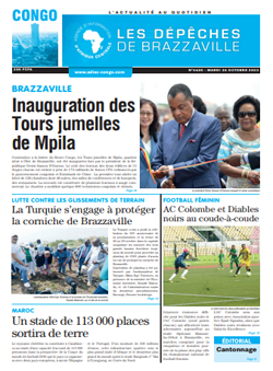 Les Dépêches de Brazzaville : Édition brazzaville du 24 octobre 2023