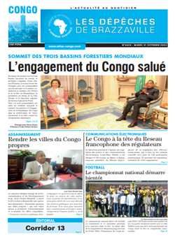 Les Dépêches de Brazzaville : Édition brazzaville du 31 octobre 2023