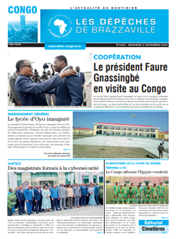 Les Dépêches de Brazzaville : Édition brazzaville du 08 novembre 2023