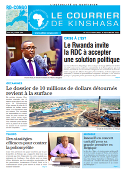 Les Dépêches de Brazzaville : Édition le courrier de kinshasa du 08 novembre 2023