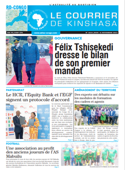 Les Dépêches de Brazzaville : Édition le courrier de kinshasa du 16 novembre 2023