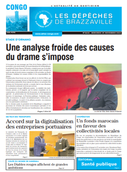 Les Dépêches de Brazzaville : Édition brazzaville du 29 novembre 2023