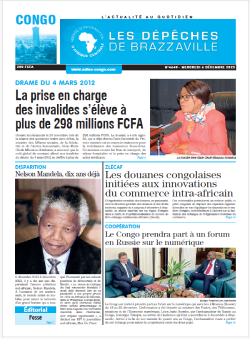 Les Dépêches de Brazzaville : Édition brazzaville du 06 décembre 2023