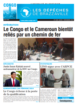 Les Dépêches de Brazzaville : Édition brazzaville du 07 décembre 2023