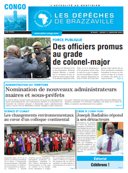 Les Dépêches de Brazzaville : Édition brazzaville du 11 janvier 2024
