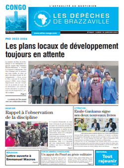 Les Dépêches de Brazzaville : Édition brazzaville du 15 janvier 2024