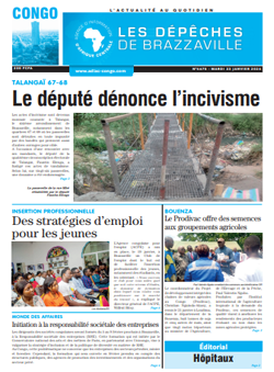 Les Dépêches de Brazzaville : Édition brazzaville du 23 janvier 2024