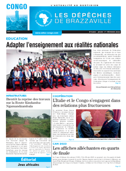 Les Dépêches de Brazzaville : Édition brazzaville du 01 février 2024