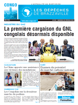 Les Dépêches de Brazzaville : Édition brazzaville du 28 février 2024
