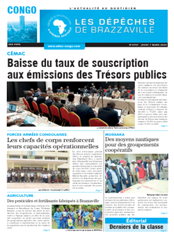 Les Dépêches de Brazzaville : Édition brazzaville du 07 mars 2024