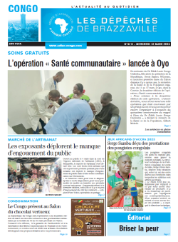 Les Dépêches de Brazzaville : Édition brazzaville du 13 mars 2024
