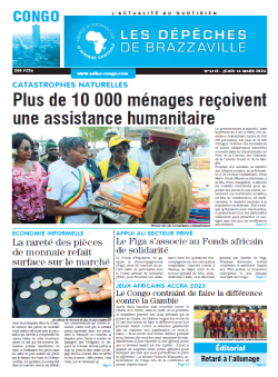 Les Dépêches de Brazzaville : Édition brazzaville du 14 mars 2024