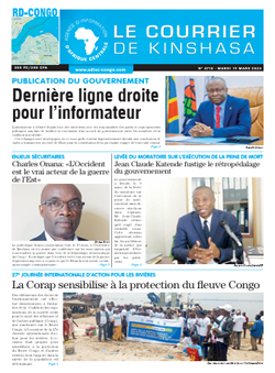 Les Dépêches de Brazzaville : Édition le courrier de kinshasa du 19 mars 2024