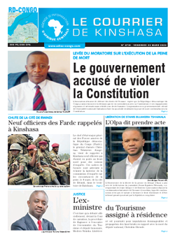 Les Dépêches de Brazzaville : Édition le courrier de kinshasa du 22 mars 2024