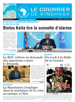Les Dépêches de Brazzaville : Édition le courrier de kinshasa du 29 mars 2024