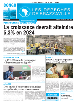 Les Dépêches de Brazzaville : Édition brazzaville du 16 mai 2024