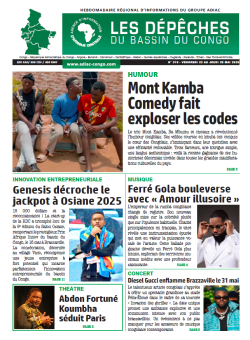 Les Dépêches de Brazzaville : Édition du 6e jour du 24 mai 2025