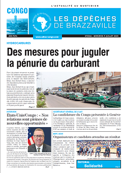Les Dépêches de Brazzaville : Édition brazzaville du 09 juillet 2025