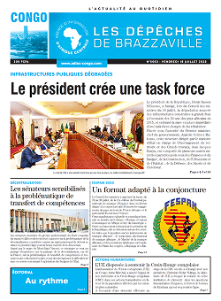 Les Dépêches de Brazzaville : Édition brazzaville du 18 juillet 2025