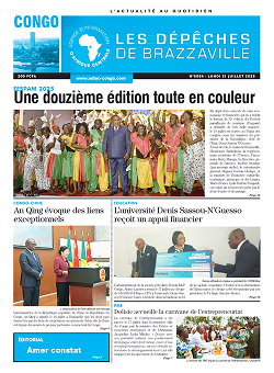 Les Dépêches de Brazzaville : Édition brazzaville du 21 juillet 2025