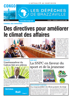 Les Dépêches de Brazzaville : Édition brazzaville du 25 juillet 2025