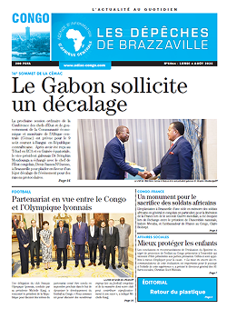 Les Dépêches de Brazzaville : Édition brazzaville du 04 août 2025