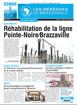 Les Dépêches de Brazzaville : Édition brazzaville du 25 août 2025