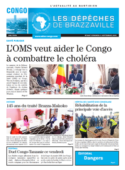 Les Dépêches de Brazzaville : Édition brazzaville du 05 septembre 2025