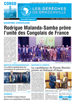 Les Dépêches de Brazzaville : Édition brazzaville du 16 septembre 2025