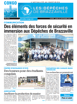 Les Dépêches de Brazzaville : Édition brazzaville du 22 septembre 2025