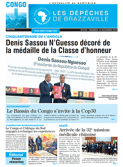 Les Dépêches de Brazzaville : Édition brazzaville du 10 février 2026