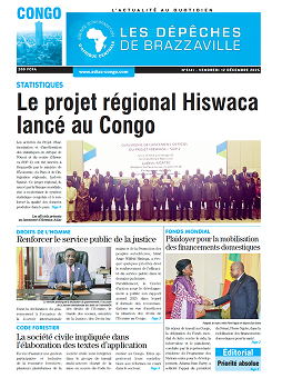 Les Dépêches de Brazzaville : Édition brazzaville du 12 décembre 2025