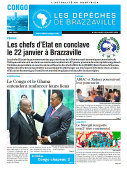 Les Dépêches de Brazzaville : Édition brazzaville du 19 janvier 2026