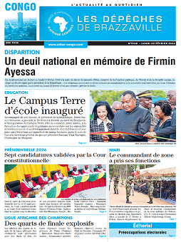 Les Dépêches de Brazzaville : Édition brazzaville du 20 février 2026