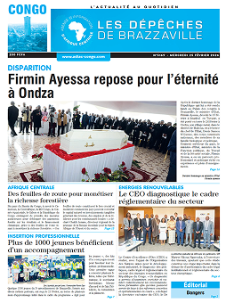Les Dépêches de Brazzaville : Édition brazzaville du 25 février 2026
