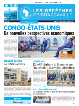 Les Dépêches de Brazzaville : Édition brazzaville du 28 septembre 2026