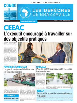Les Dépêches de Brazzaville : Édition brazzaville du 19 octobre 2026