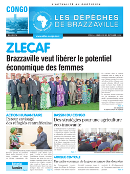 Les Dépêches de Brazzaville : Édition brazzaville du 23 octobre 2026